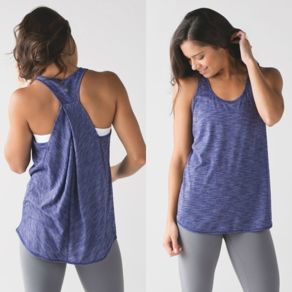 🏃🏼‍♀️Lululemon Blue Tank Top